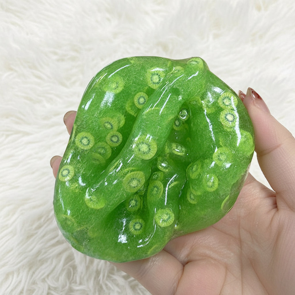 New fruit smoothie handmade balls, noise-controlled balls, voice-controlled series, plastic stress-relief toys, squeeze Fruit candy smoothie balls