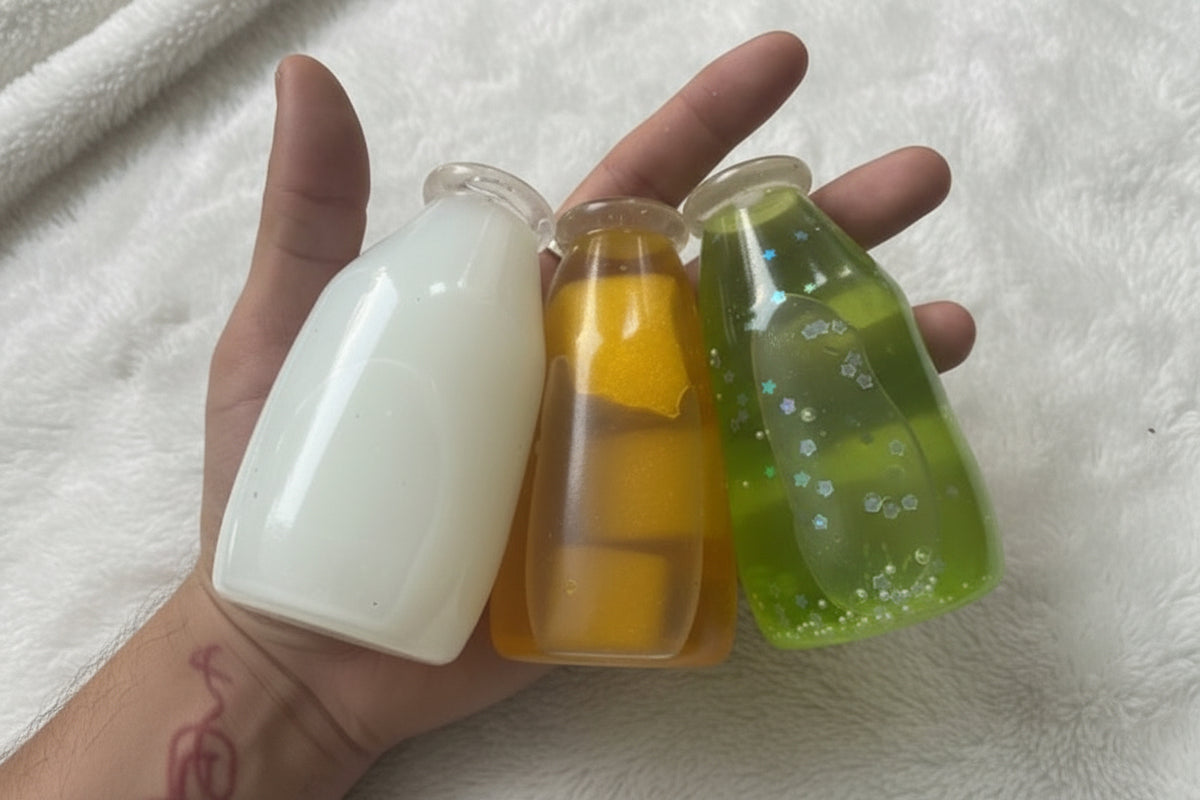 Bottle Shape Filled Squishy