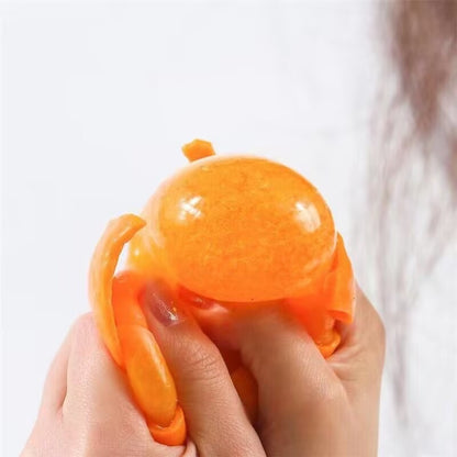 Soak big beads orange decompression toy pinch music wholesale slow rebound creative toy decompression artifact stress relief toy