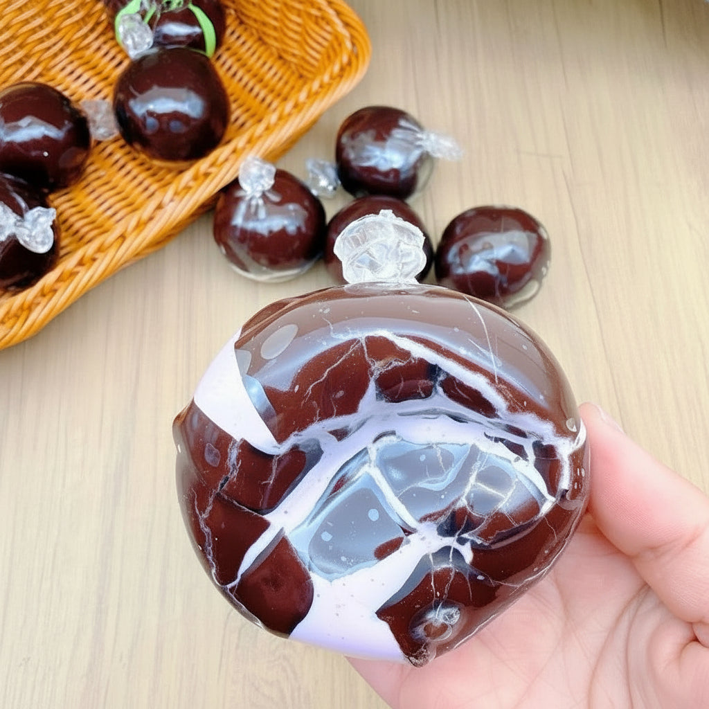 Chocolate Crack Wax Ball