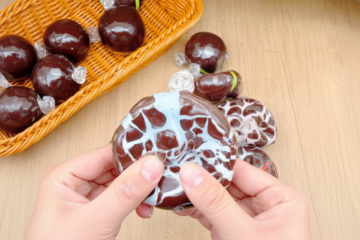 Chocolate Crack Wax Ball