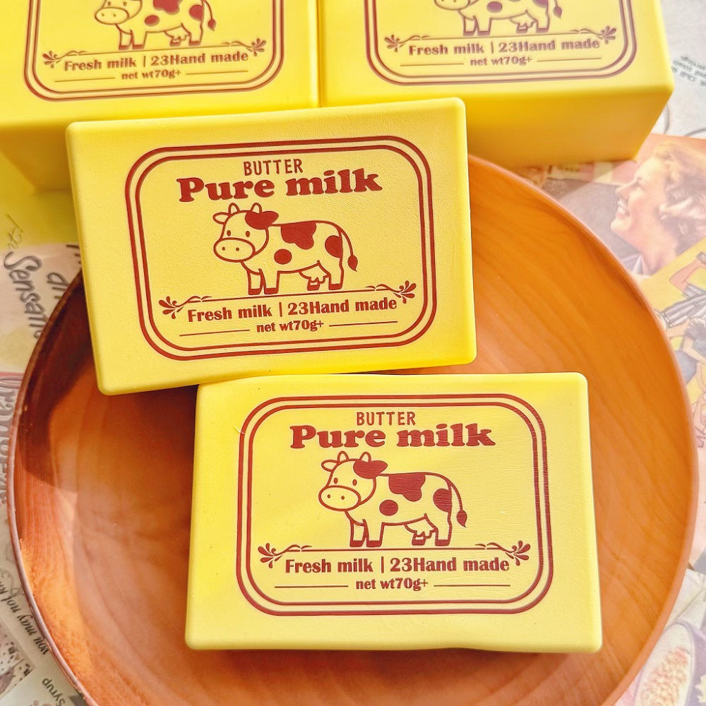 Butter Milk Block Squishy