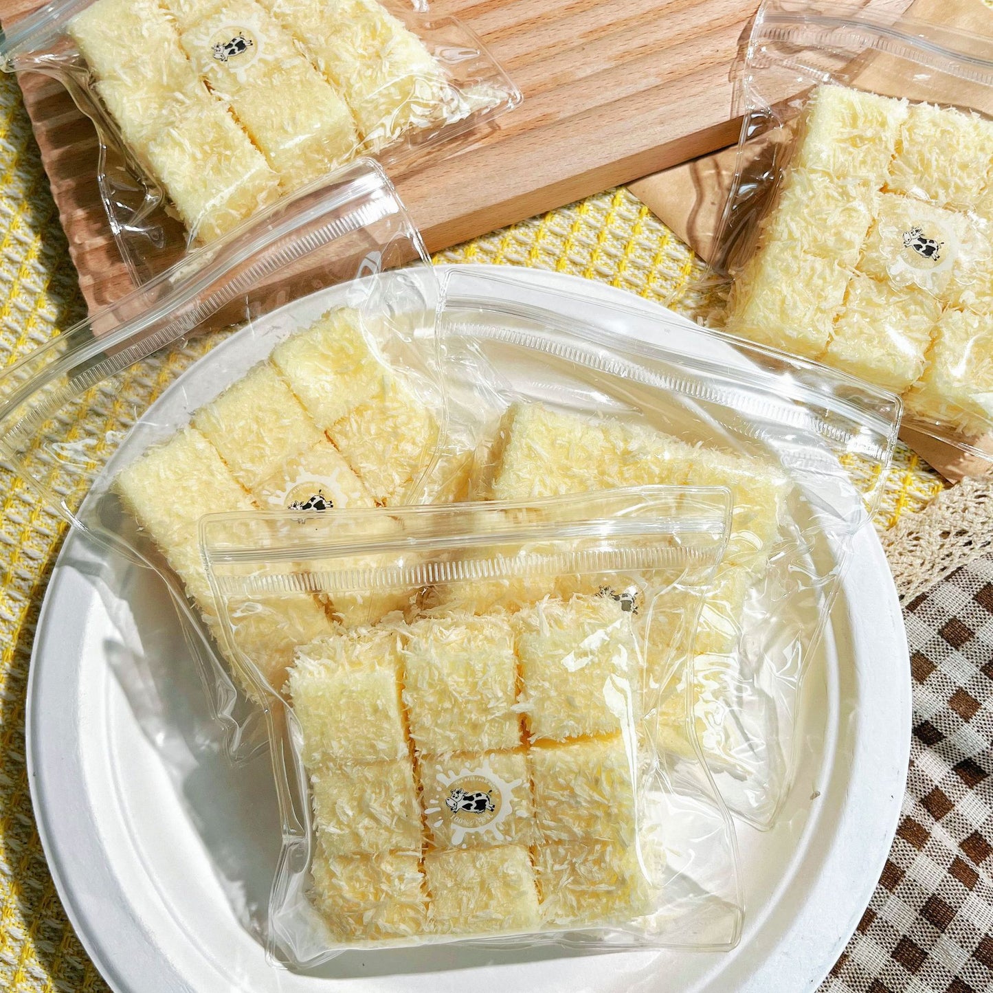 Handmade Taba Coconut Milk Square