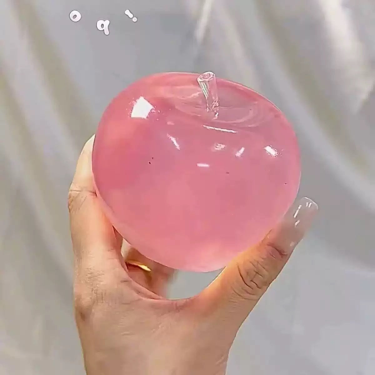 Cross-border bestseller: maltose apple squeeze toy, slow-rebound stress-relief toy, adult stress-relief tool, fruit squeeze