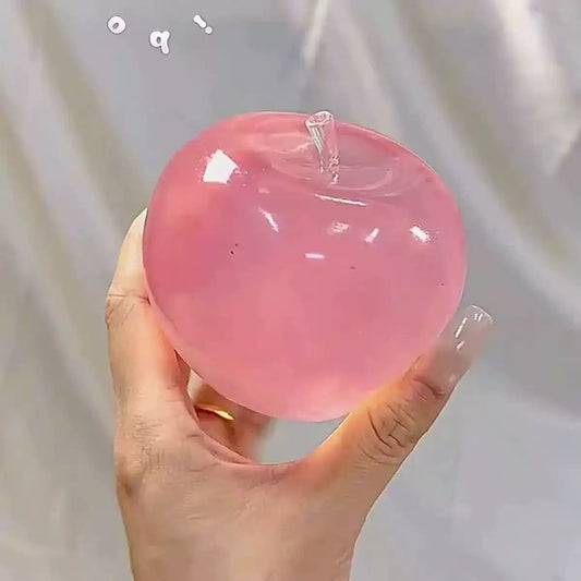 Cross-border bestseller: maltose apple squeeze toy, slow-rebound stress-relief toy, adult stress-relief tool, fruit squeeze