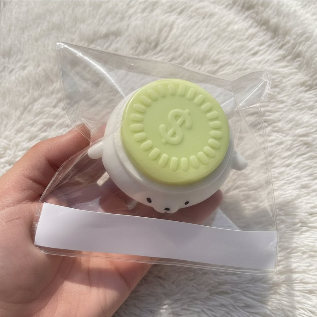 Handmade Matcha Taba Squishys