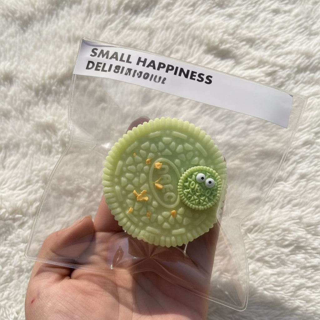 Handmade Matcha Taba Squishys