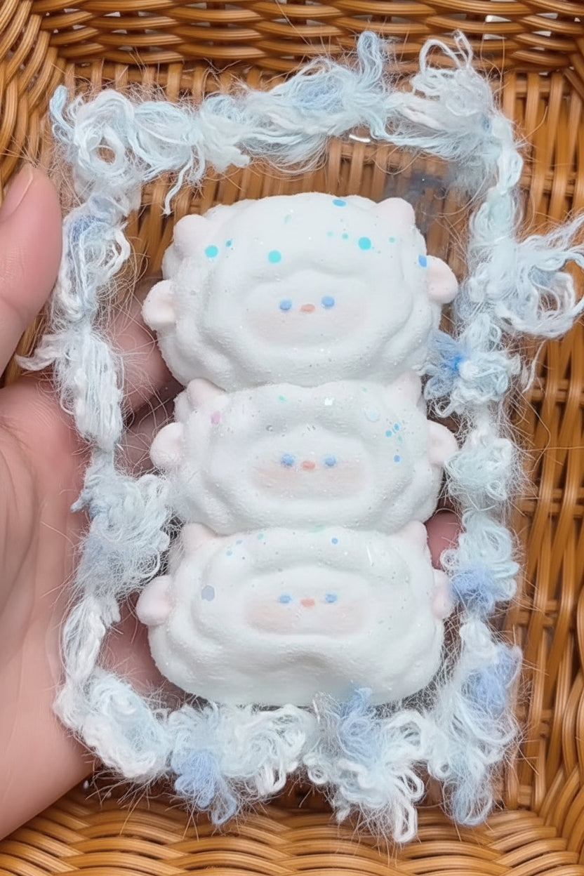 Sanyang Kaitai pinching and kneading the mud feeling slow rebound handmade cream feeling decompression toys do their own imitation silicone pinching