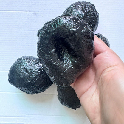 Stone (Black Coal Ball) Handmade Ball, DIY Stress Relief Toy, Handmade Ball, Squeezed Relief Tool