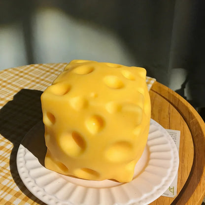 Jumbo Cheese Squishy Shaving Cream FIlling
